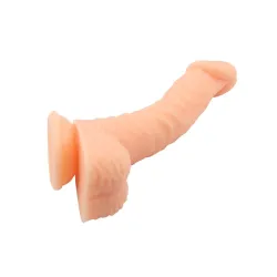 Dildo Realistico con ventosa curvo 19,5 cm