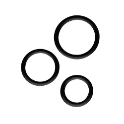 Set 3 anelli fallici Magnum Force