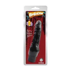 Vibratore Realistico Rubicon nero 20 cm