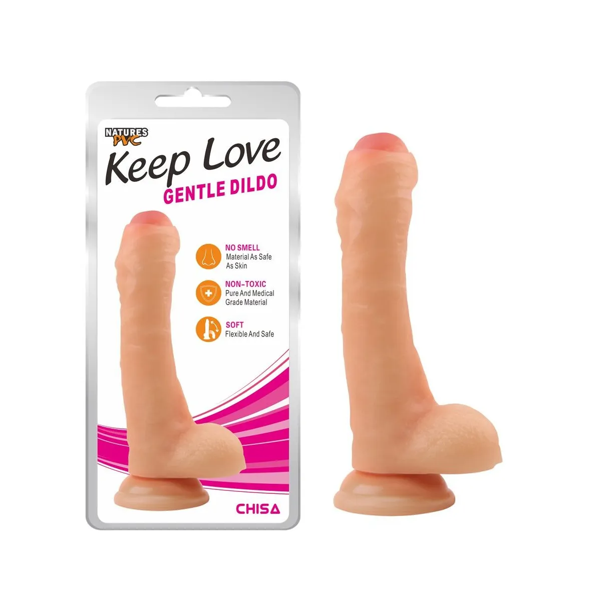 Dildo Realistico con ventosa Cael 20,5 cm Dildo Realistico con ventosa Cael 20,5 cm