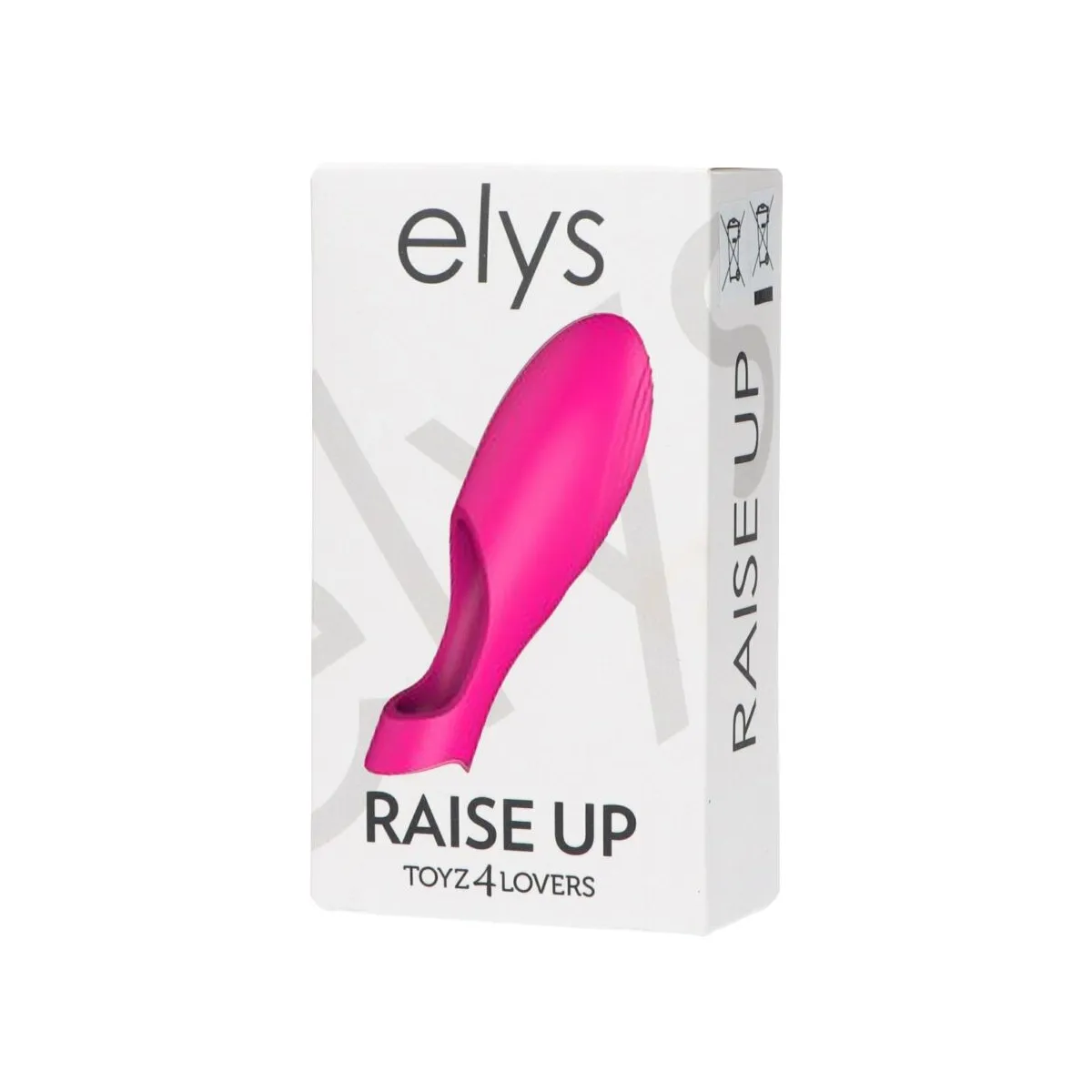 Mini Vibratore da dito Elys fucsia 9,6 cm