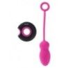 Uovo telecomandato vibrante fucsia Uovo telecomandato vibrante fucsia