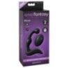 Vibratore prostatico con telecomando nero Vibratore prostatico con telecomando nero
