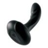Vibratore per prostata nero in silicone Vibratore per prostata nero in silicone