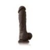 Fallo realistico con ventosa 23 cm brown