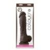 Fallo realistico con ventosa 23 cm brown Fallo realistico con ventosa 23 cm brown