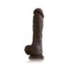 Fallo realistico con ventosa 23 cm brown Fallo realistico con ventosa 23 cm brown