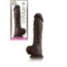 Fallo realistico con ventosa 23 cm brown Fallo realistico con ventosa 23 cm brown