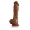 Fallo realistico con ventosa 23 cm mulatto Fallo realistico con ventosa 23 cm mulatto