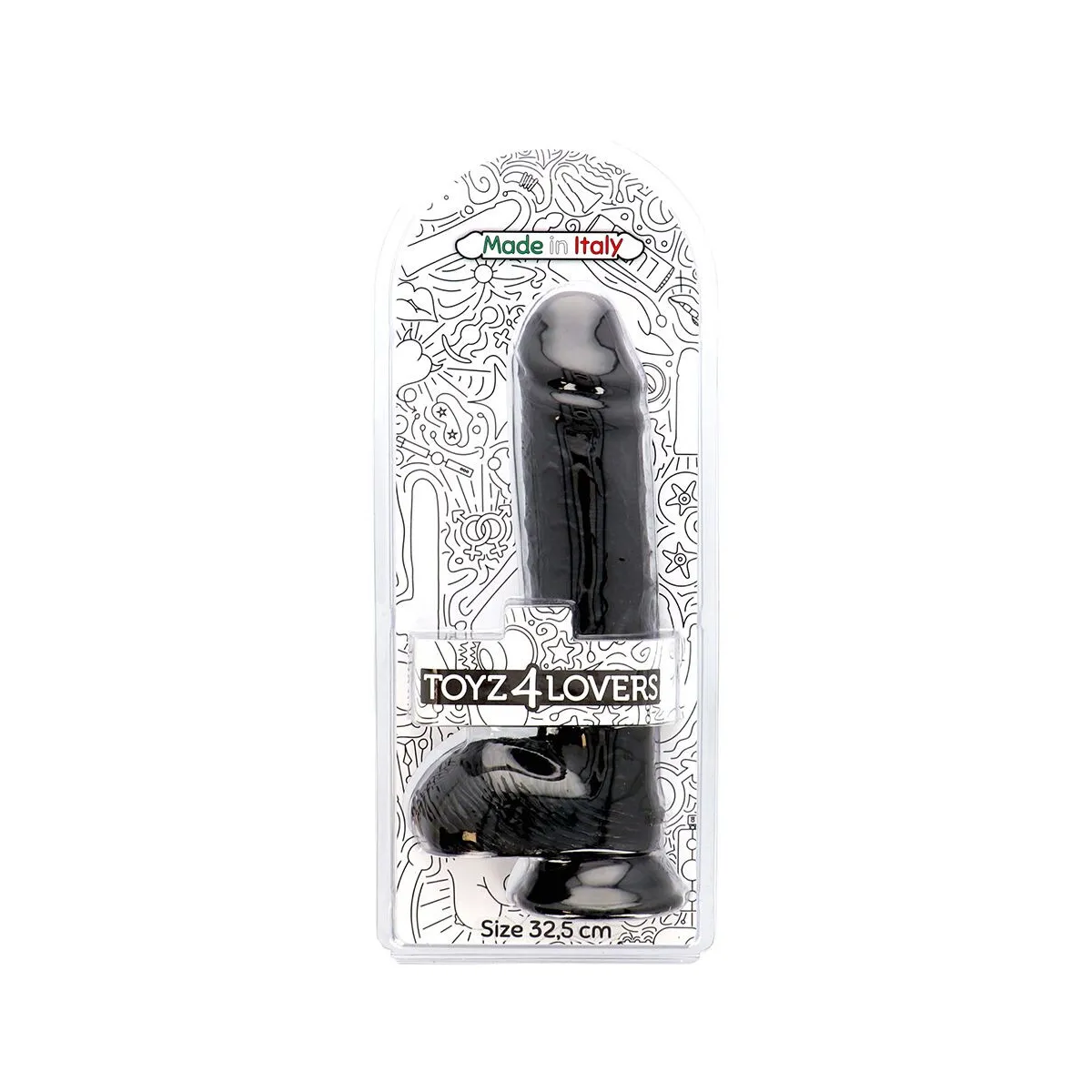 Dildo XXL Maxi Realistico Teseo 32,5 cm