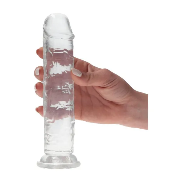 Dildo Realistico Earth trasparente 18,5 cm