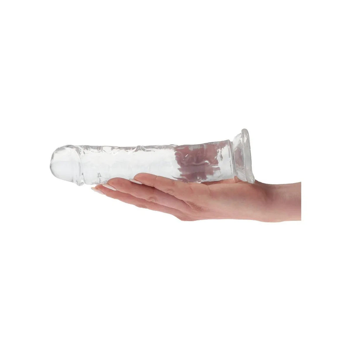 Dildo Realistico Earth trasparente 18,5 cm