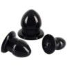 Kit 3 plug anali Anal Training neri Kit 3 plug anali Anal Training neri