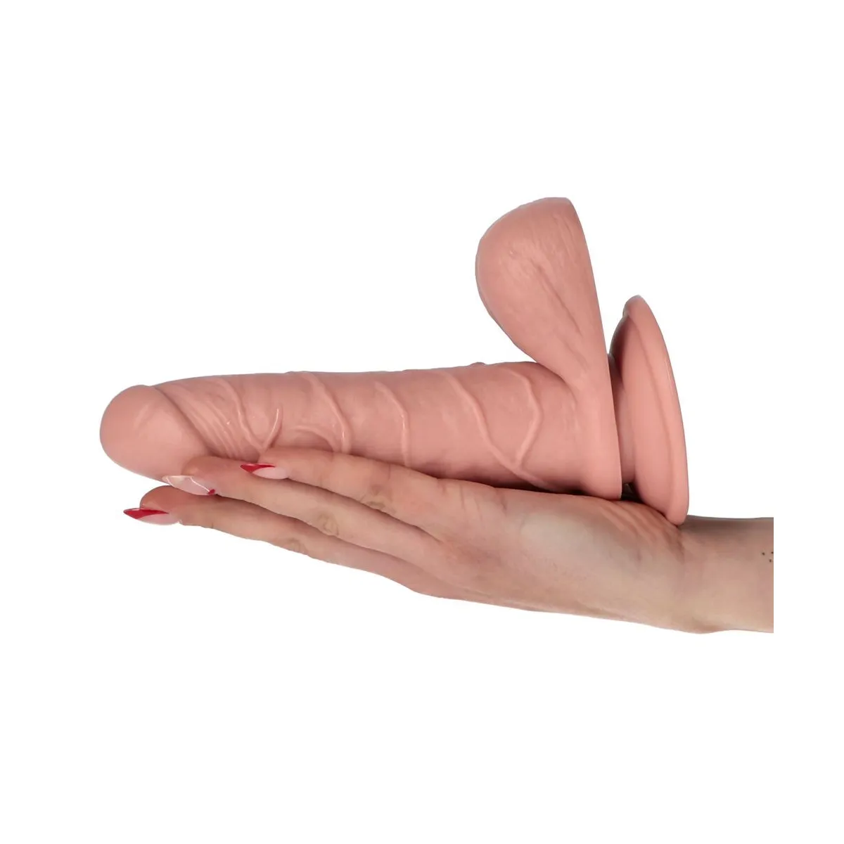 Dildo Realistico con ventosa Keldor 19 cm Dildo Realistico con ventosa Keldor 19 cm