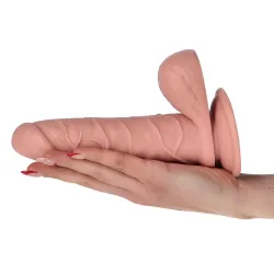Dildo Realistico con ventosa Keldor 19 cm Dildo Realistico con ventosa Keldor 19 cm