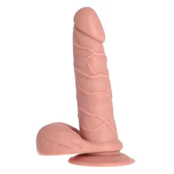 Dildo Realistico con ventosa Keldor 19 cm Dildo Realistico con ventosa Keldor 19 cm