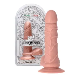 Dildo Realistico con ventosa Keldor 19 cm Dildo Realistico con ventosa Keldor 19 cm