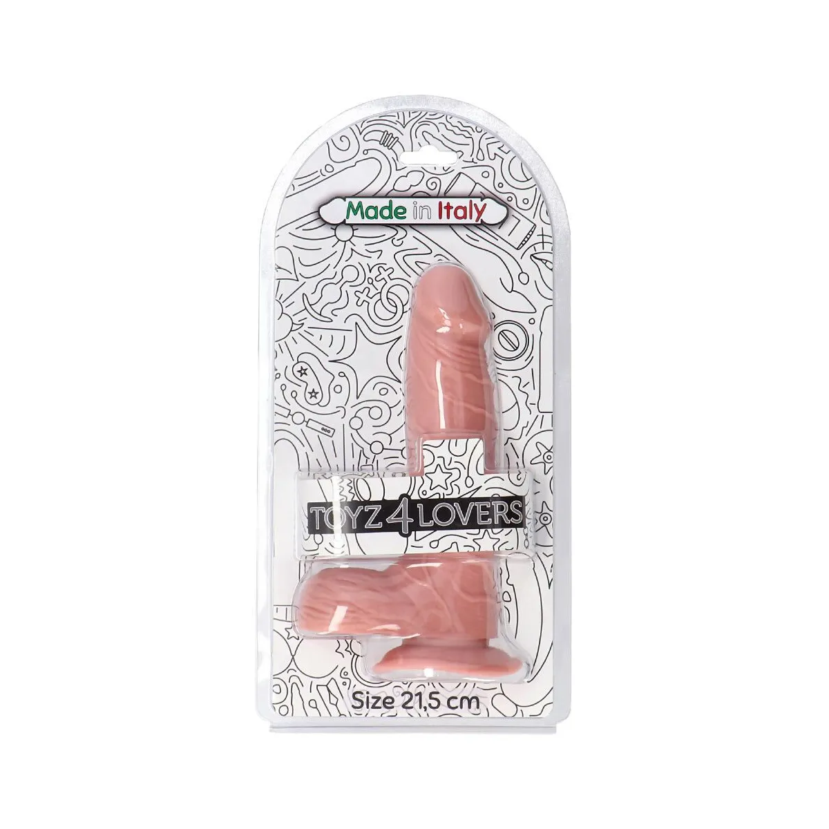 Dildo Realistico con ventosa Delyor 21,5 cm Dildo Realistico con ventosa Delyor 21,5 cm