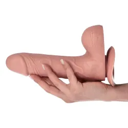 Dildo Realistico con ventosa Elver 23 cm Dildo Realistico con ventosa Elver 23 cm