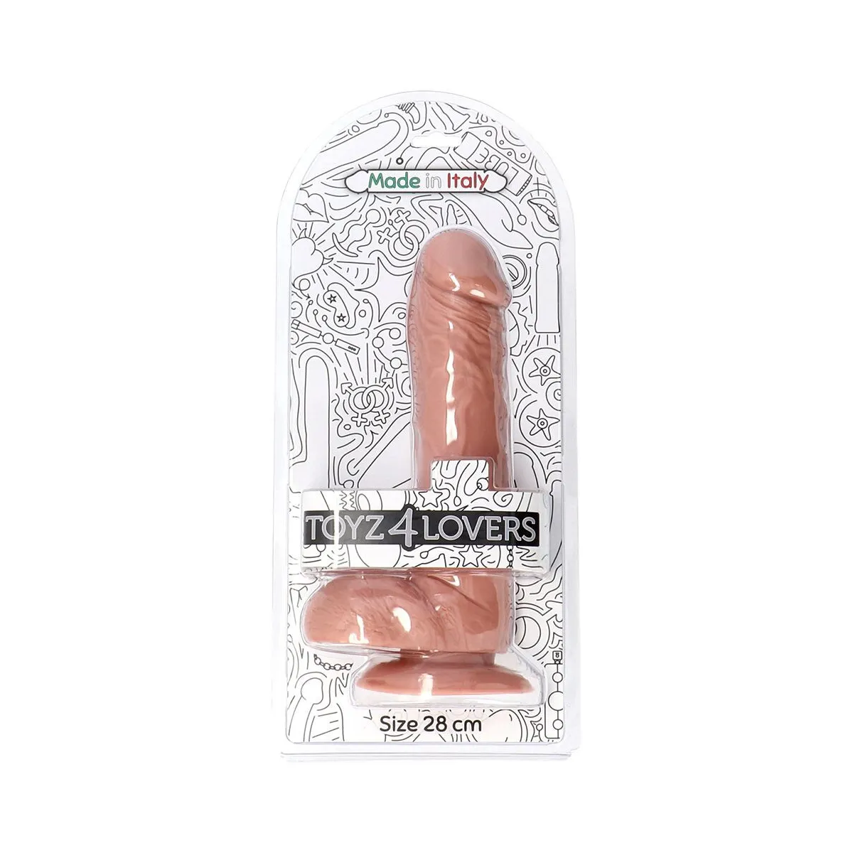 Dildo XXL realistico con ventosa Yvarn 28 cm Dildo XXL realistico con ventosa Yvarn 28 cm