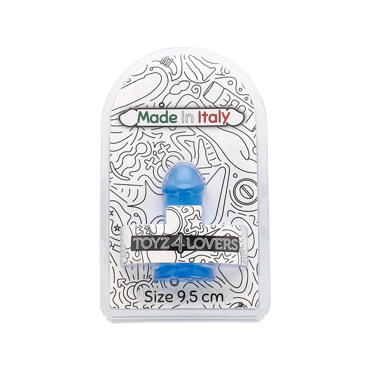 Mini Dildo anale Jelly con ventosa Omi 9 cm