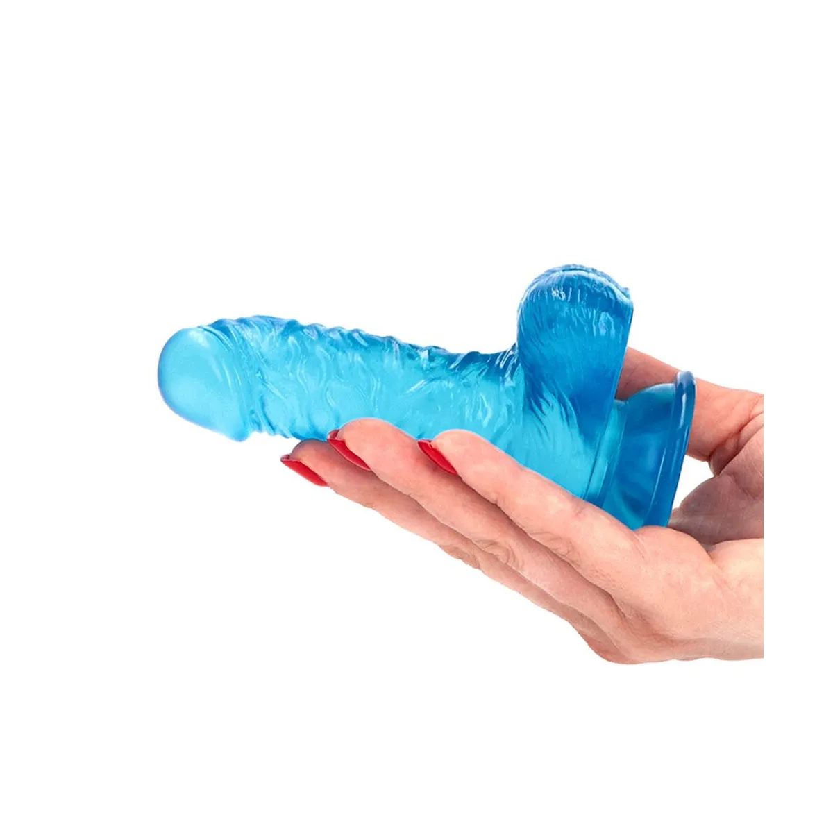 Dildo Mini in Jelly con ventosa Pippo 13 cm Dildo Mini in Jelly con ventosa Pippo 13 cm