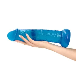 Dildo Maxi in jelly XXL Basilio 33 cm Dildo Maxi in jelly XXL Basilio 33 cm