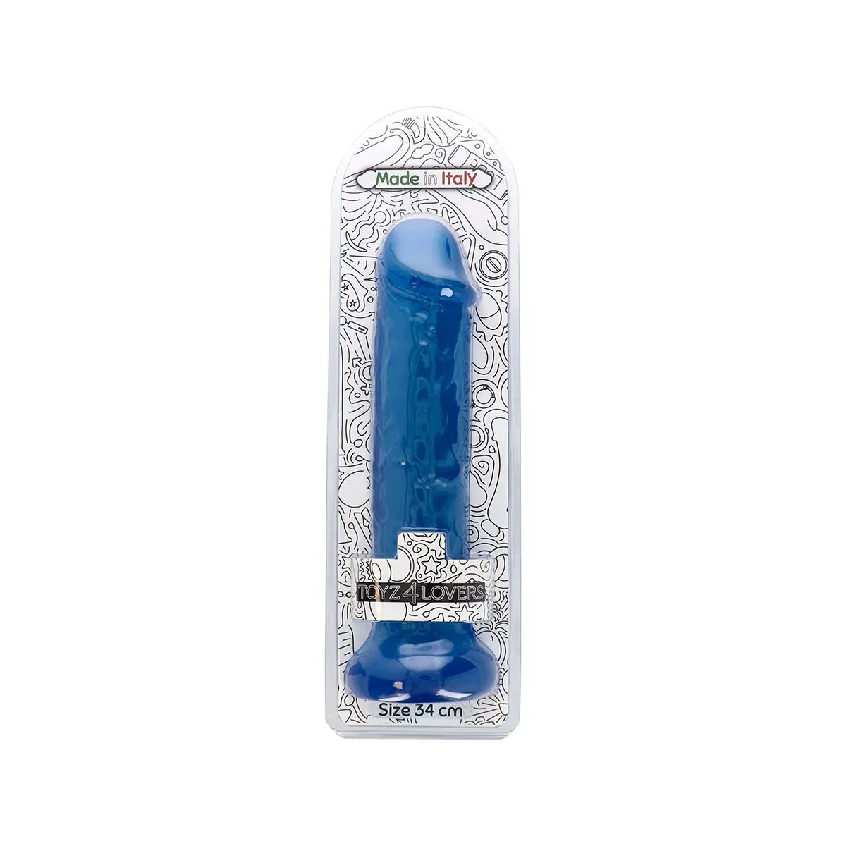 Dildo Maxi in jelly XXL Basilio 33 cm Dildo Maxi in jelly XXL Basilio 33 cm