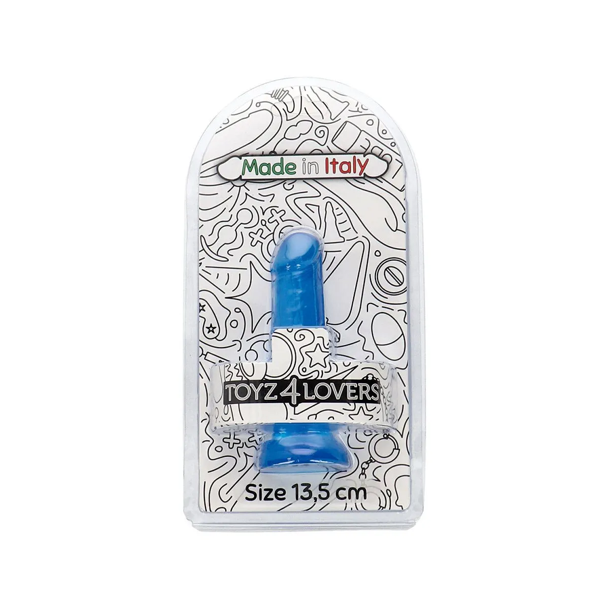 Dildo mini realistico Jelly Leopoldo 13 cm