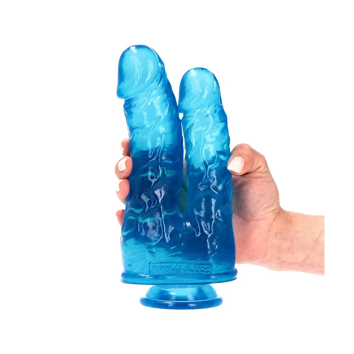 Dildo Doppio jelly con ventosa Relo 20,5 cm