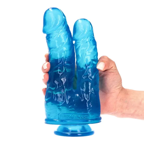 Dildo Doppio jelly con ventosa Relo 20,5 cm