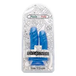 Dildo Doppio jelly Cabe con ventosa 17,5 cm Dildo Doppio jelly Cabe con ventosa 17,5 cm