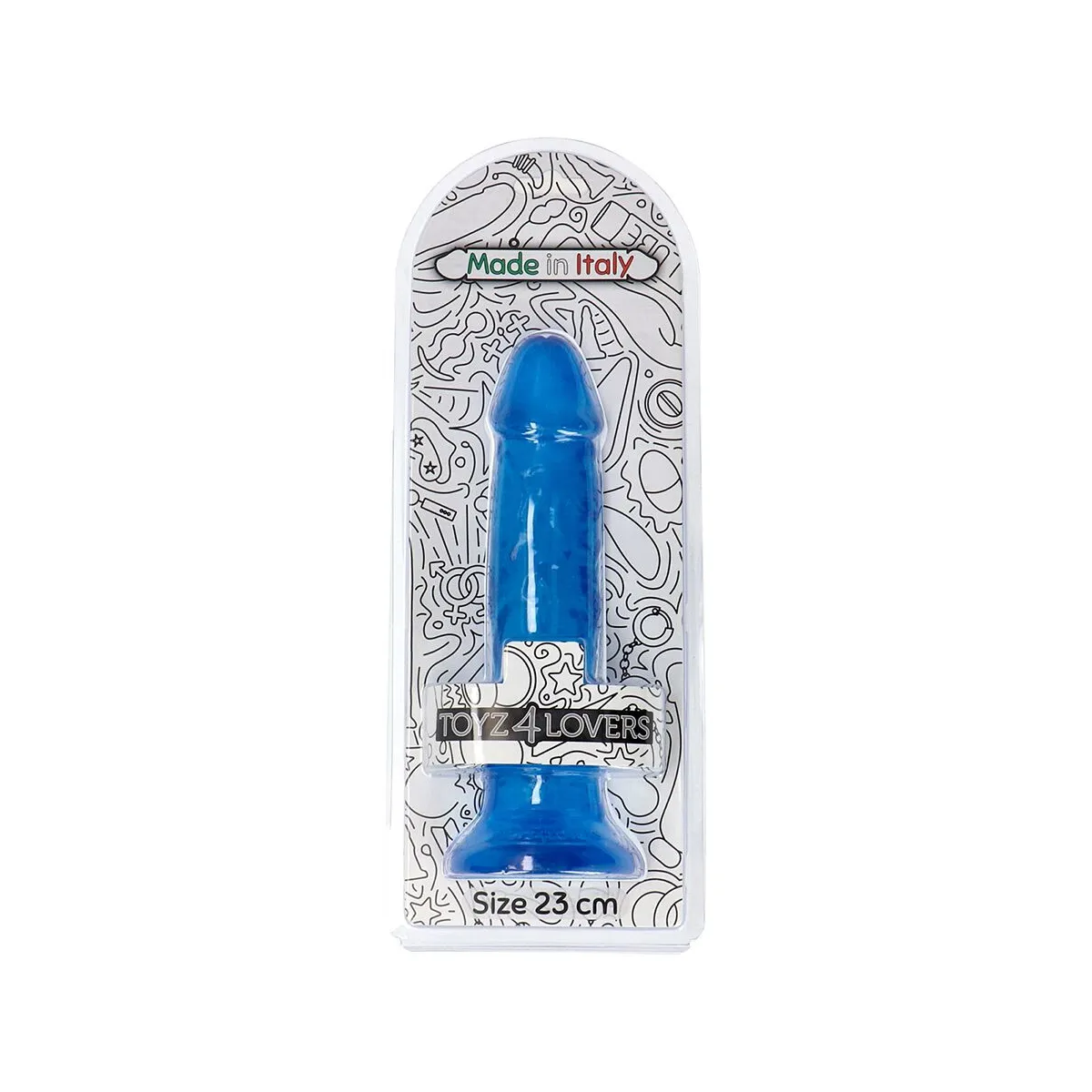 Dildo Realistico Oreste ventosa jelly 23 cm