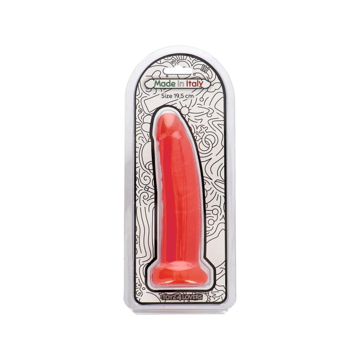 Dildo realistico Mec in jelly 19,5 cm