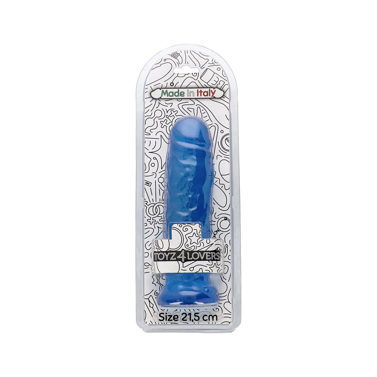 Dildo Realistico Otello in Jelly 21,5 cm