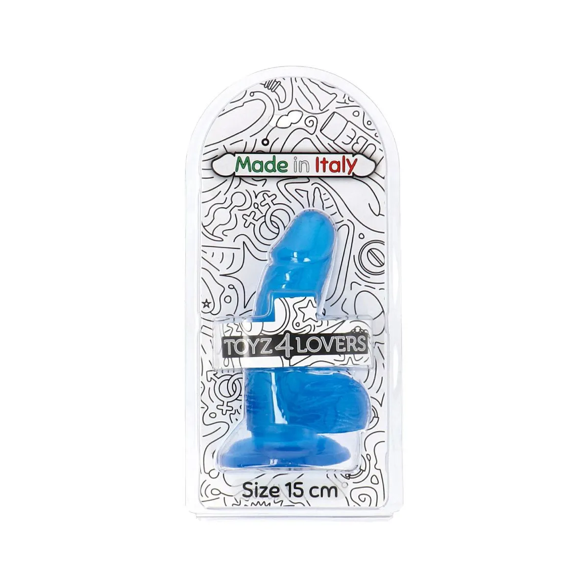 Dildo Realistico in jelly Orates 15 cm Dildo Realistico in jelly Orates 15 cm