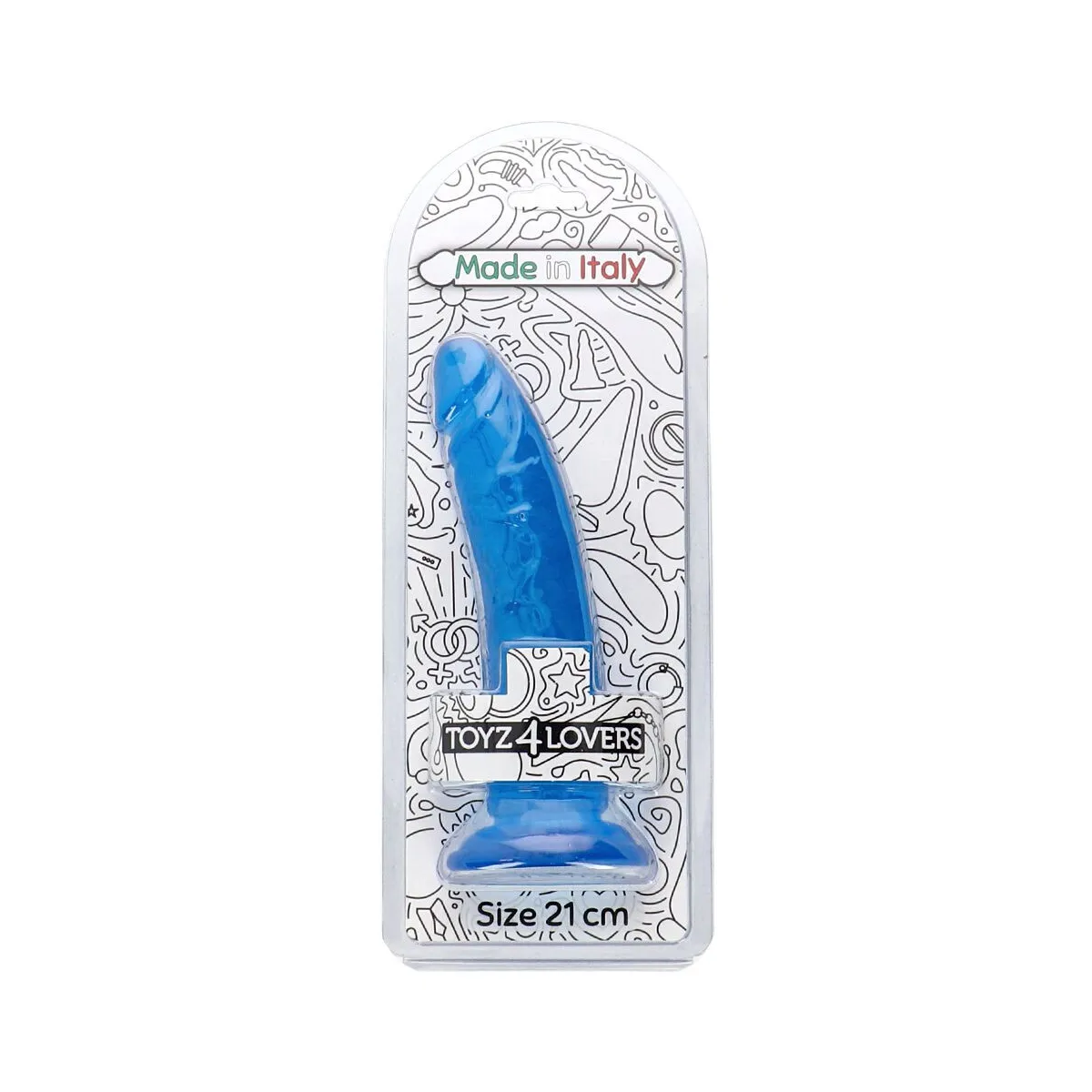 Dildo Realistico slim in jelly Clearco 21 cm Dildo Realistico slim in jelly Clearco 21 cm