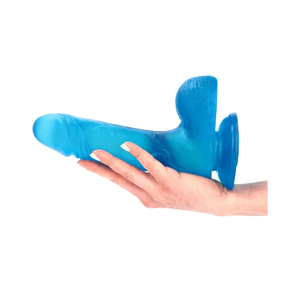 Dildo Realistico in Jelly ventosa Elver 23 cm