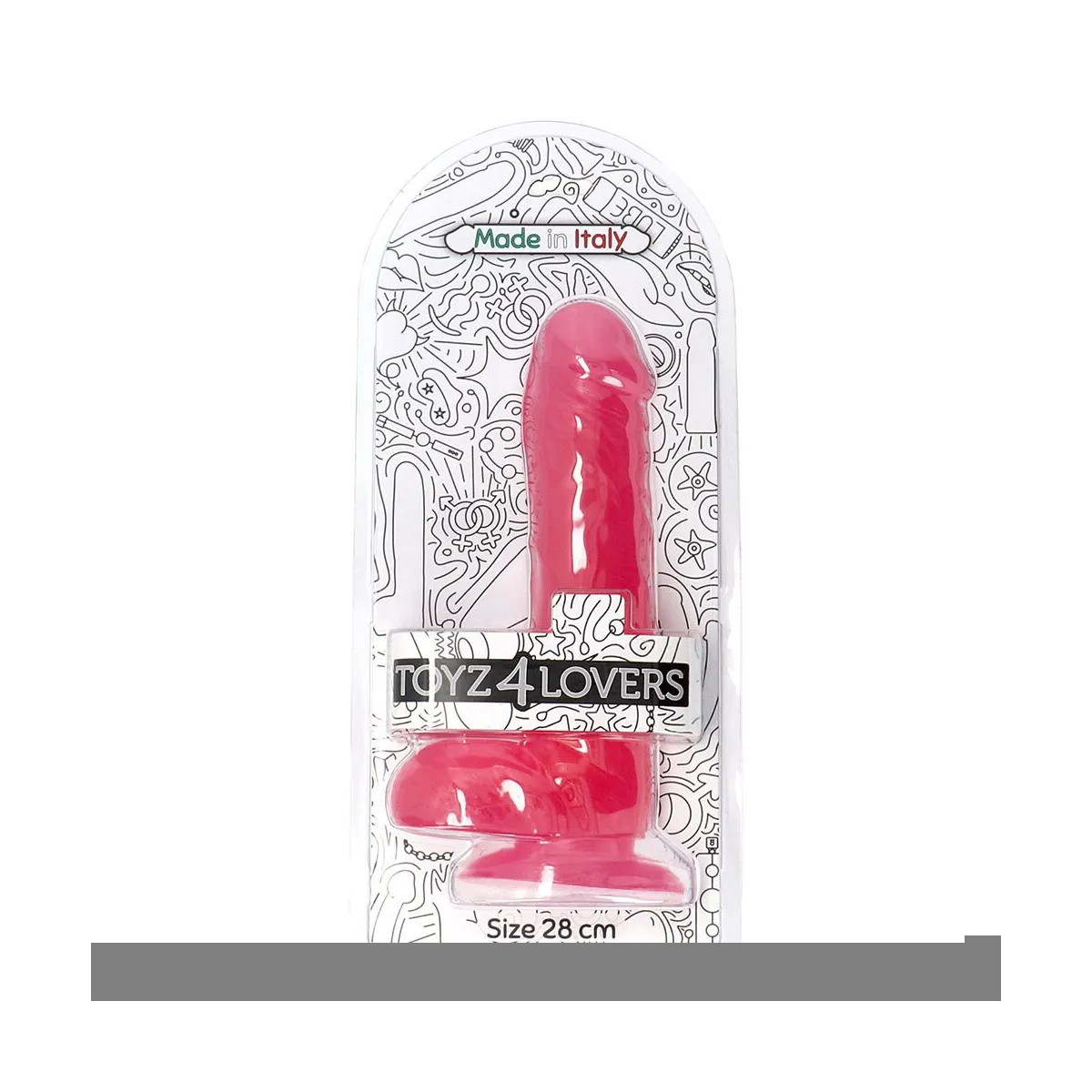 Dildo XXL in jelly con ventosa Yvarn 28 cm Dildo XXL in jelly con ventosa Yvarn 28 cm