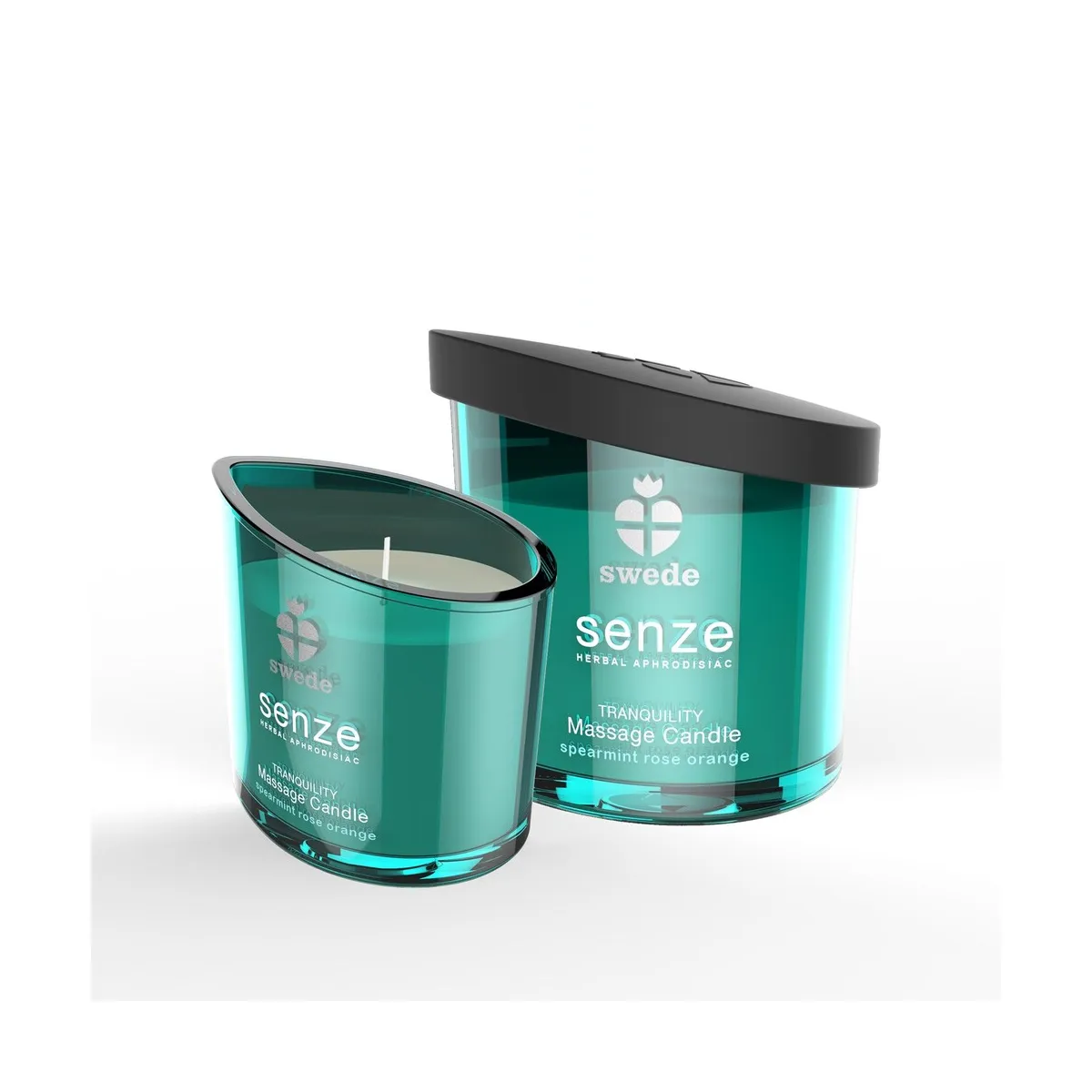 Candela massaggio menta arancia e rosa 50 ml