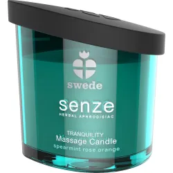 Candela massaggio menta arancia e rosa 50 ml