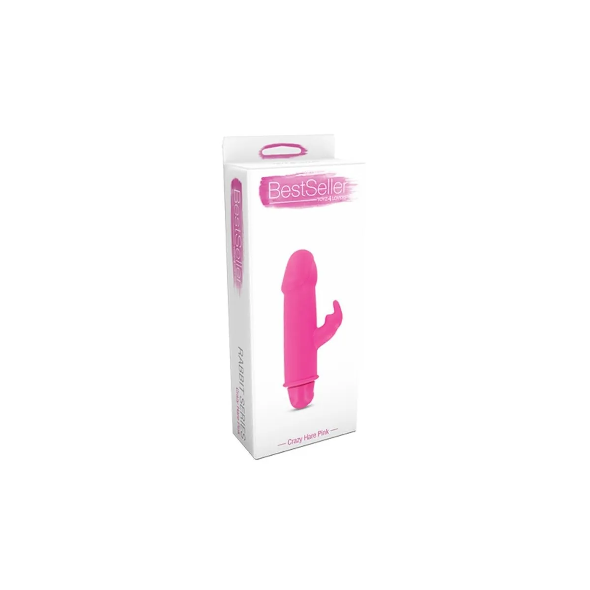 Vibratore rabbit crazy hare pink