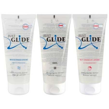 Lubrificanti base acqua just glide 3 x 200 ml