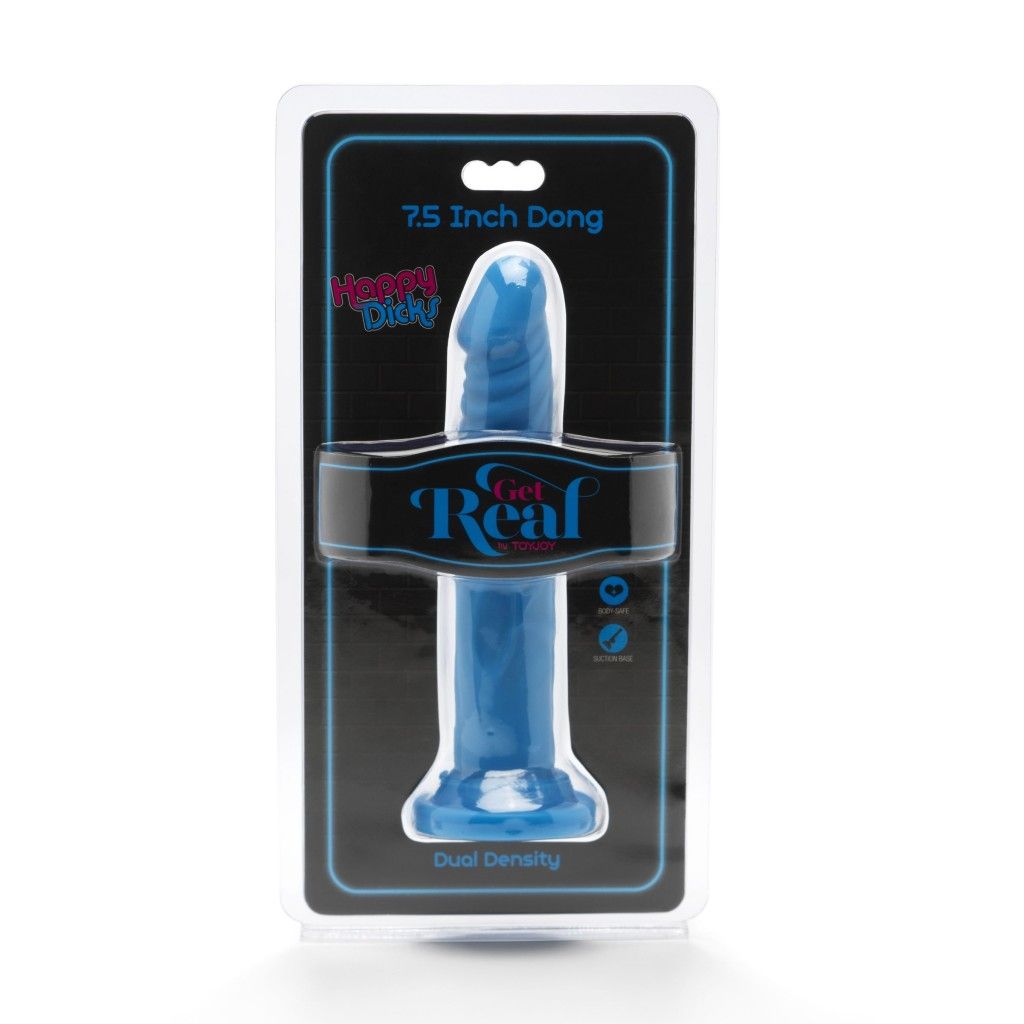 Fallo con ventosa dildo Happy Dicks Dong 7.5 Inch