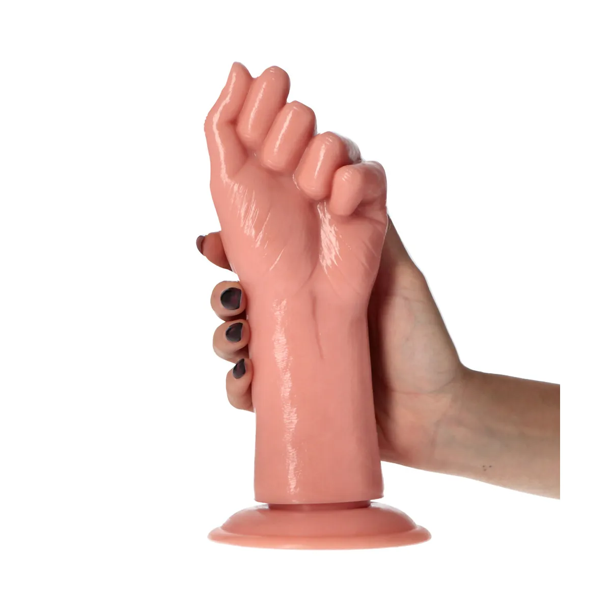 Pugno fisting realistico Ø 8,6 cm con ventosa