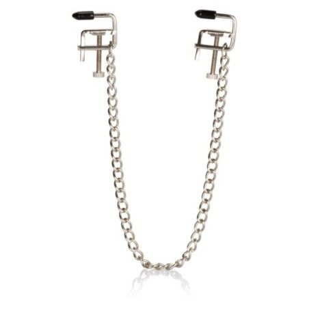 Morsetti capezzoli con catena regolabili