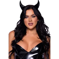 Cerchietto sexy corna diavoletta nere Cerchietto sexy corna diavoletta nere