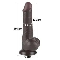 Dildo Realistico effetto pelle Kalyor 19.5 cm Dildo Realistico effetto pelle Kalyor 19.5 cm