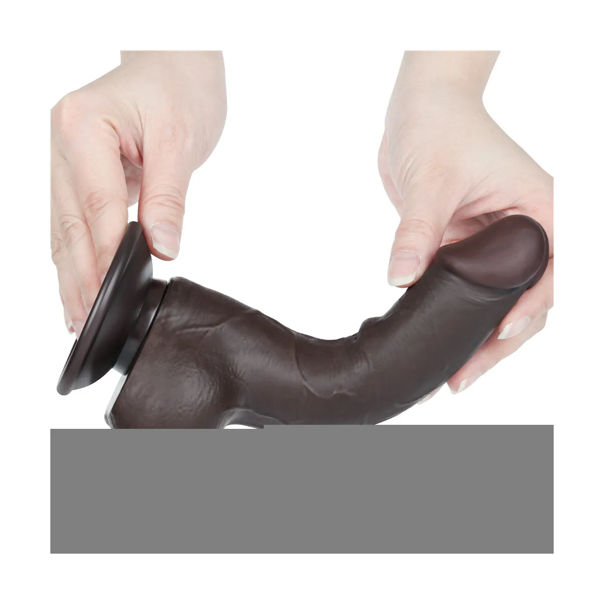 Dildo Realistico effetto pelle Kalyor 19.5 cm Dildo Realistico effetto pelle Kalyor 19.5 cm
