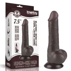 Dildo Realistico effetto pelle Kalyor 19.5 cm Dildo Realistico effetto pelle Kalyor 19.5 cm